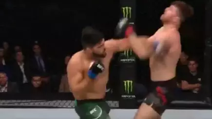 Watch: Michael Bisping Is Knocked Out By Kelvin Gastelum In First Round