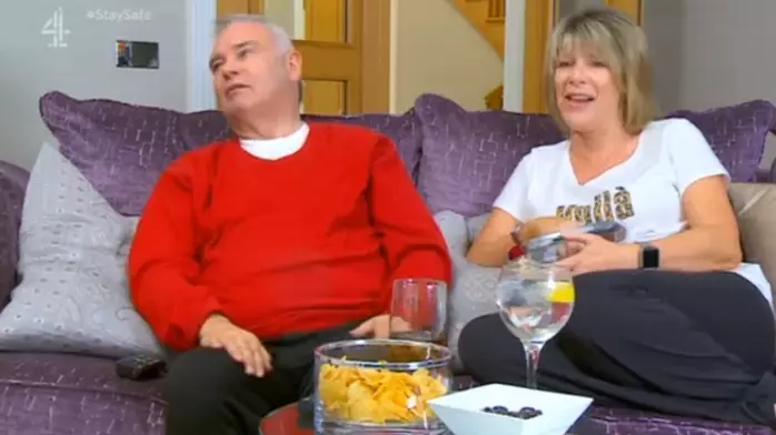 ​Ruth Langsford Horrifies Eamonn Holmes With Dryer Anecdote On Celebrity Gogglebox