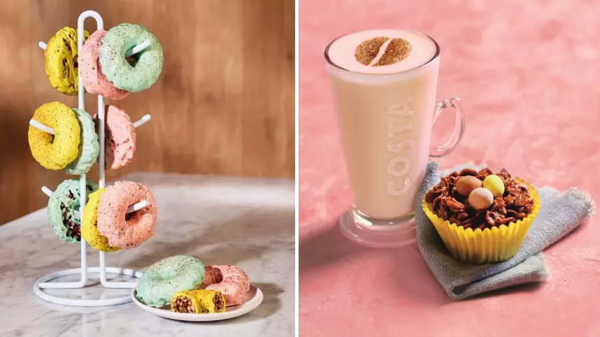 Costa's New Spring Menu Is Here And It's Full Of Easter Treats