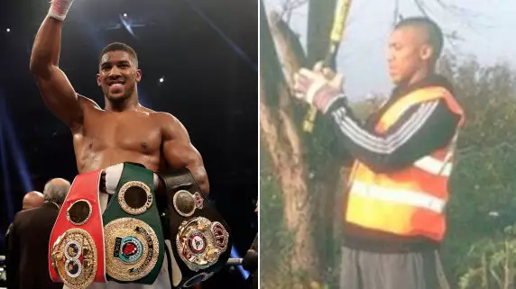 Anthony Joshua's Throwback Post Shows How Far He's Come In Life