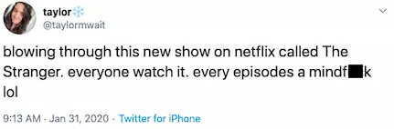 Fans are loving the Netflix show (