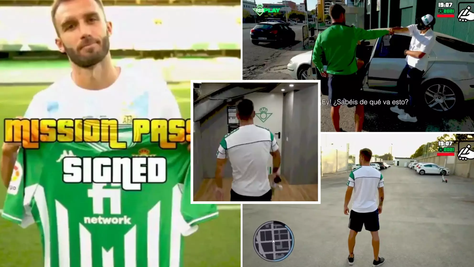Real Betis' GTA Themed Signing Announcement Video Is Easily The Best This Year