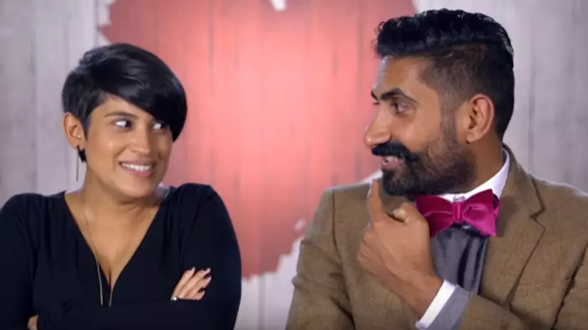 'First Dates': Woman Savages Guy's Moustache And The Tension Is Unbearable