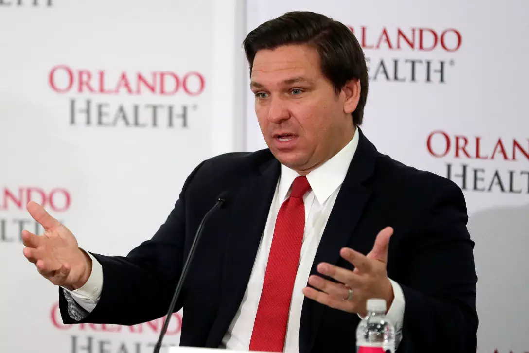 DeSantis was bullish about Florida's handling of coronavirus last month.