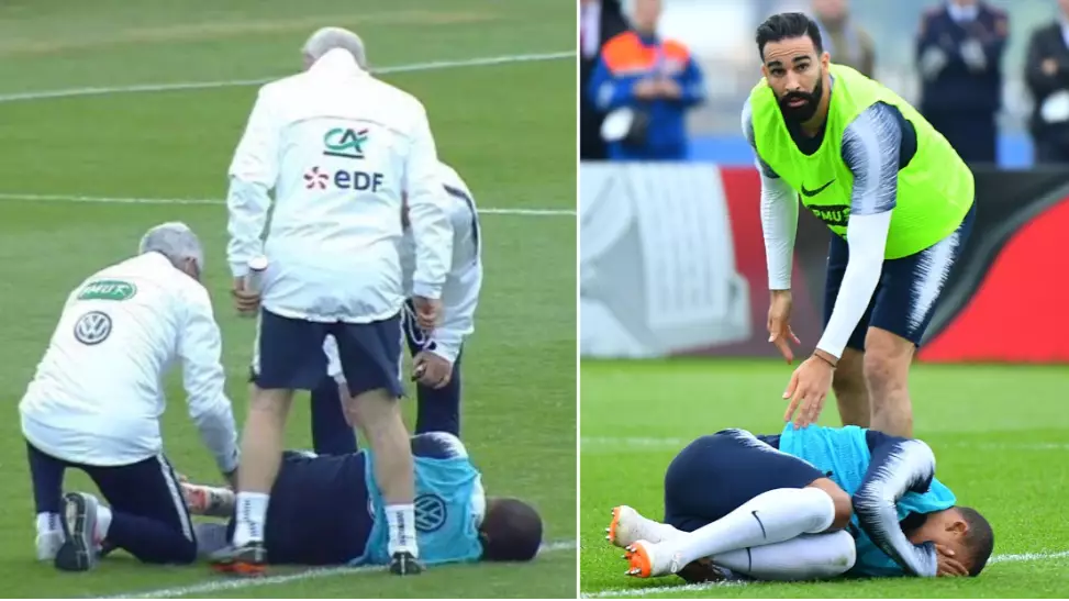 Watch: Kylian Mbappe Suffers Injury Scare Days Before World Cup