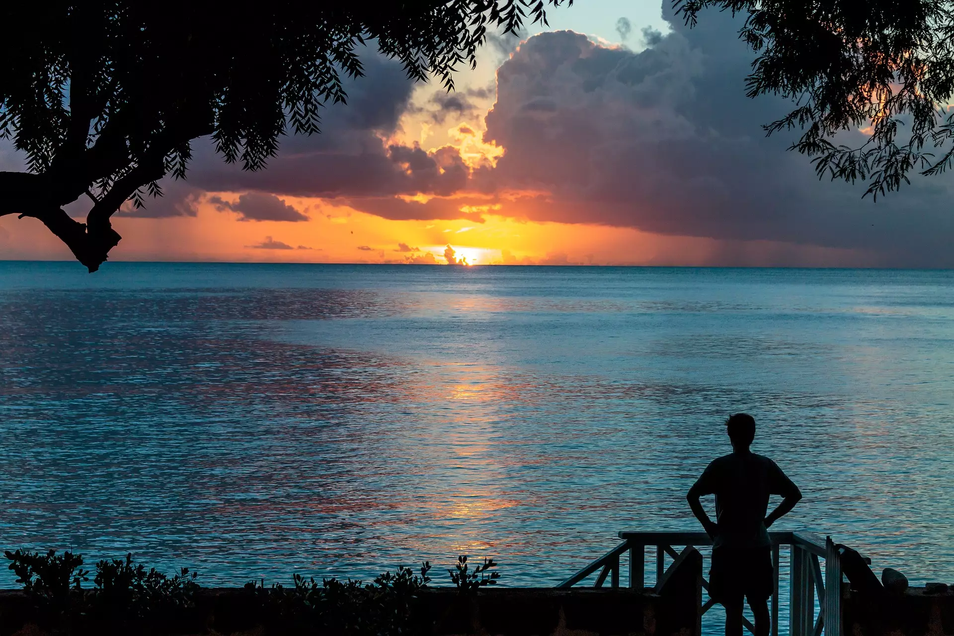 You're bound to see some stunning sunsets in Barbados (
