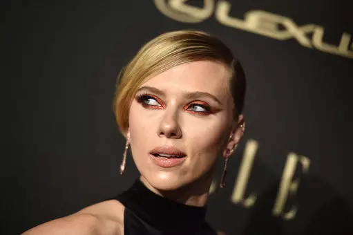 Scarlett Johansson topped the charts for her eyes.