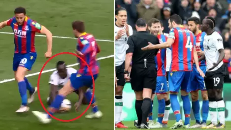 Sadio Mane Somehow Escapes A Red Card After The Most Deliberate Hand Ball Ever