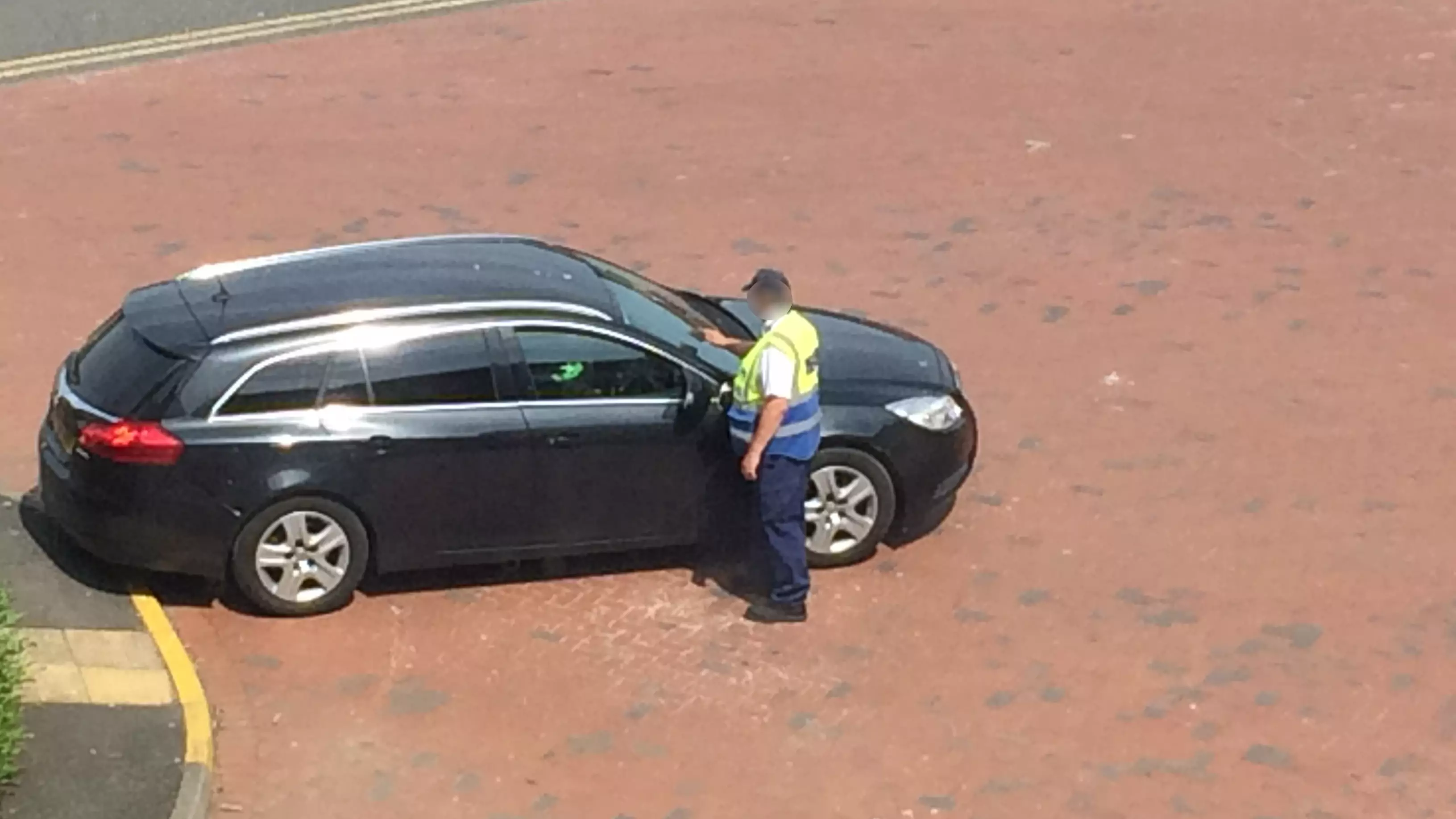 Parking Warden Tickets Funeral Car Whilst Driver Helps Load A Body
