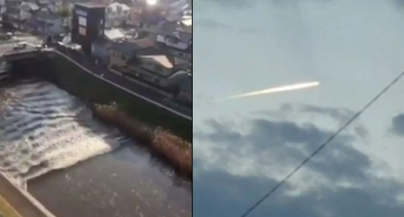 Video Footage Emerges Of Last Night's Earthquake In Japan