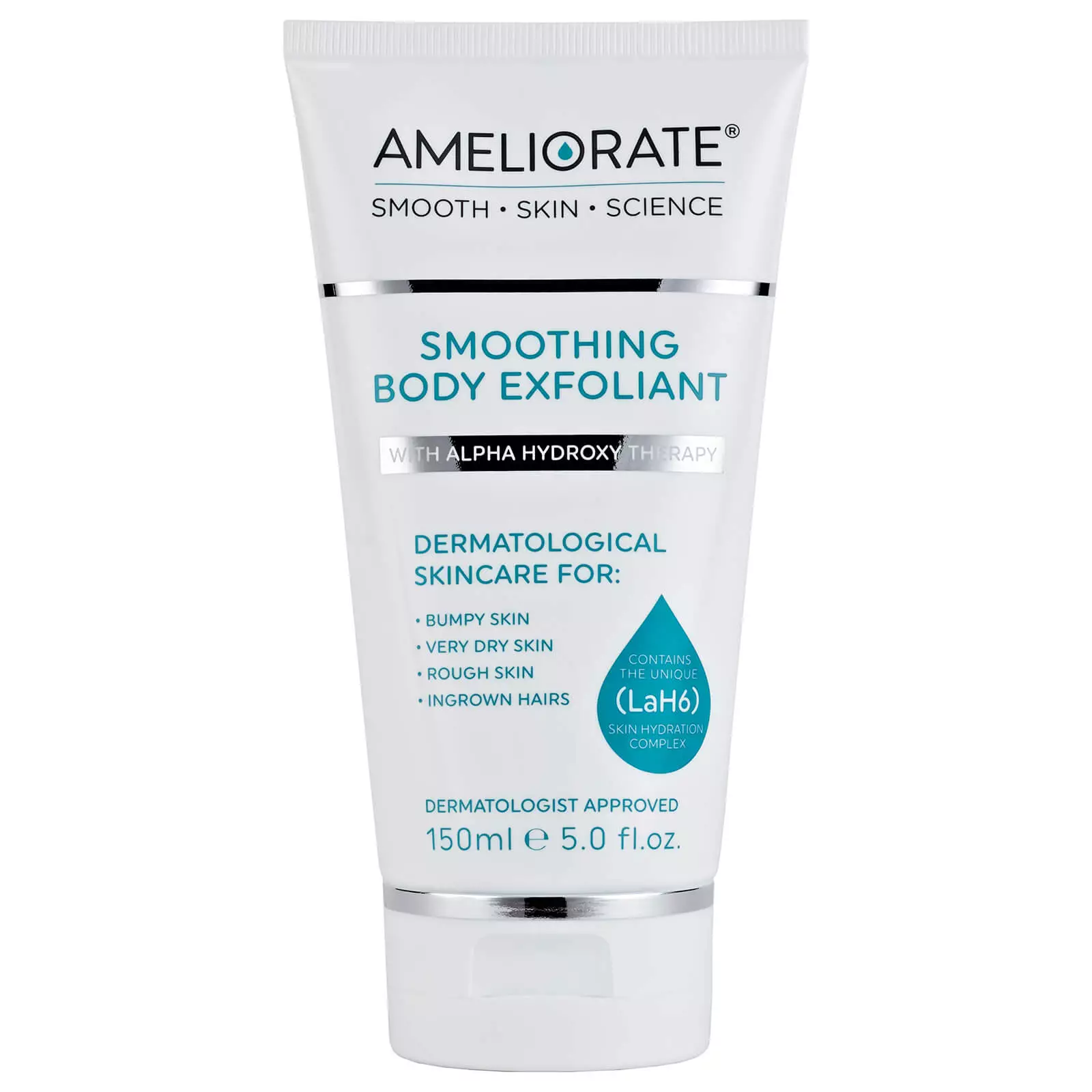 Ameliorate's Exfoliant is made using biodegradable bamboo granules and alpha hydroxy therapy (