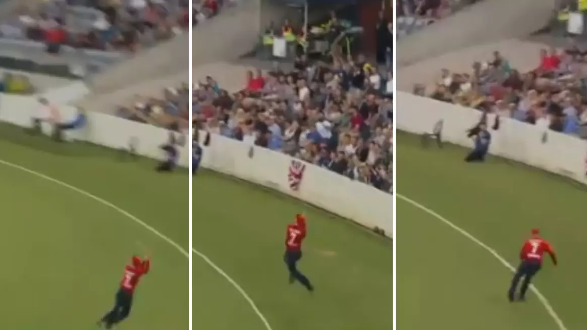Sam Billings Takes Brilliant Catch For England In T20 Warm Up