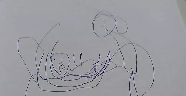 5-Year-Old Girl Draws Harrowing Pictures Showing Priest Abusing Her