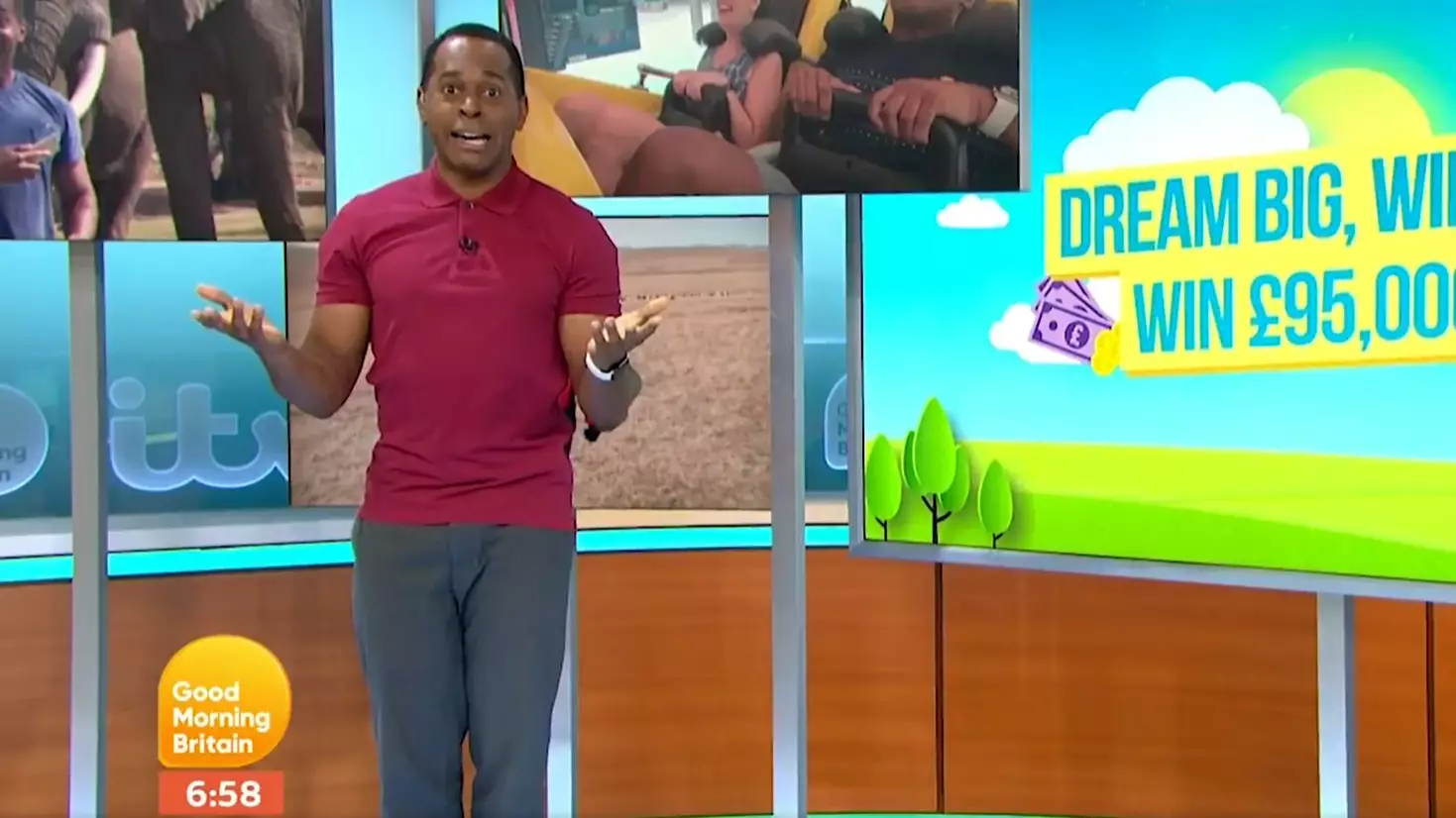 Andi Peters Accidently Spoils Producer’s Engagement Live On ‘Good Morning Britain’