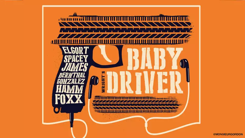 These Alternative Posters For Baby Driver Are Next Level