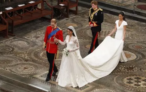 Prince William's wedding to Kate Middleton in 2011.