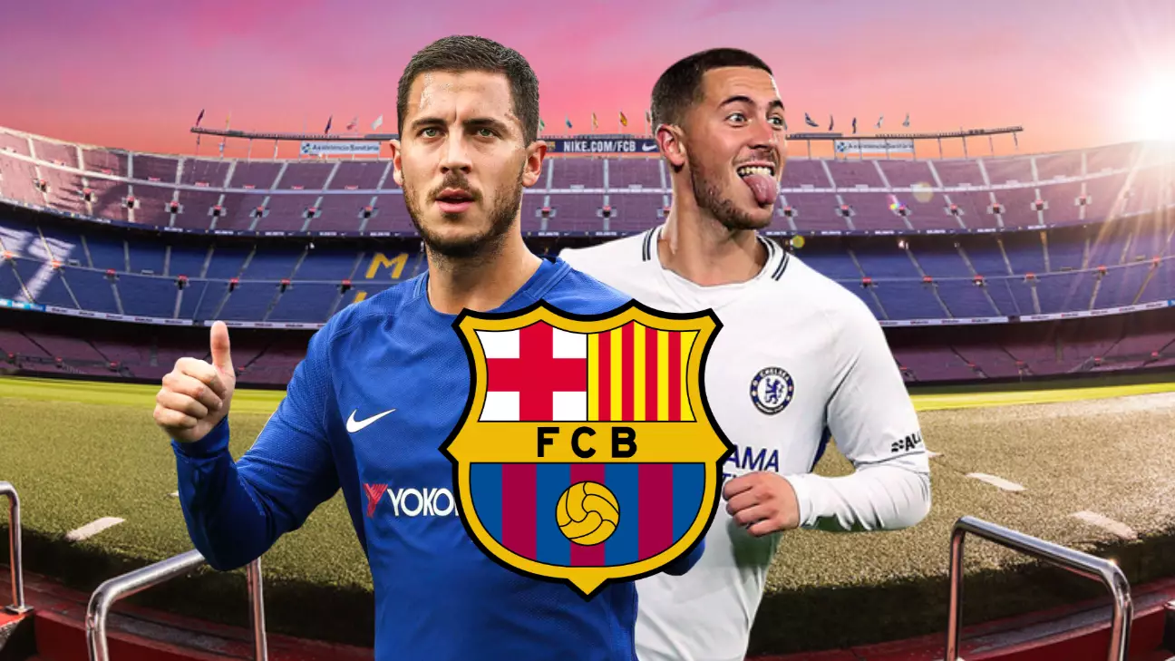 Barcelona Reach Out To Chelsea Regarding The Transfer Of Eden Hazard