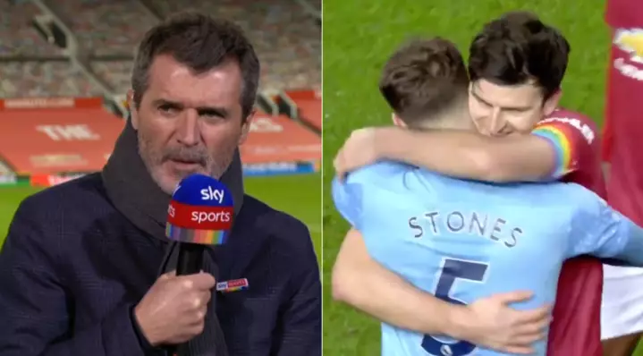 Roy Keane Was Absolutely Furious With Manchester United And Manchester City Players Hugging
