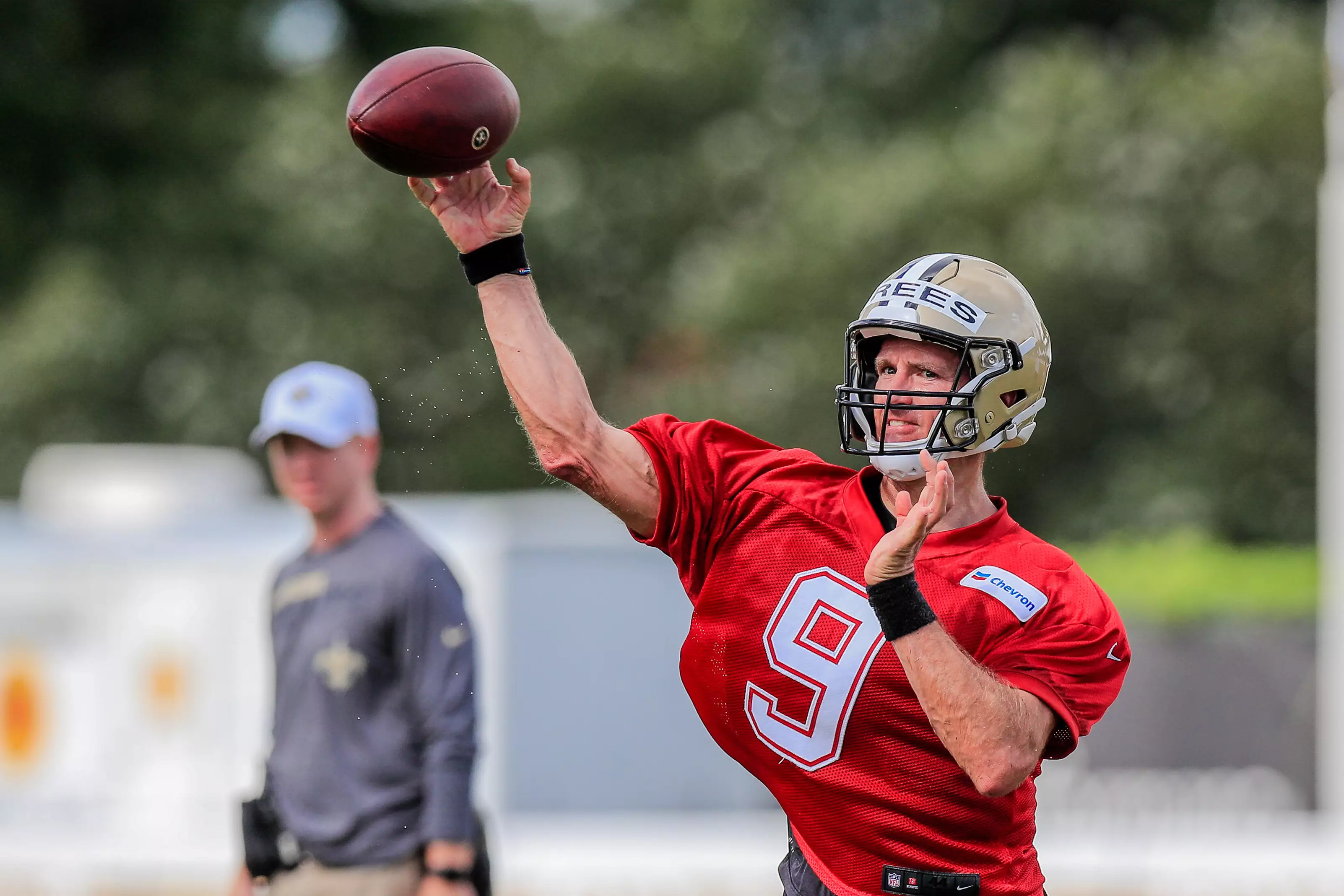 New Orleans Saints quarterback Drew Brees is set for his 19th season in the NFL