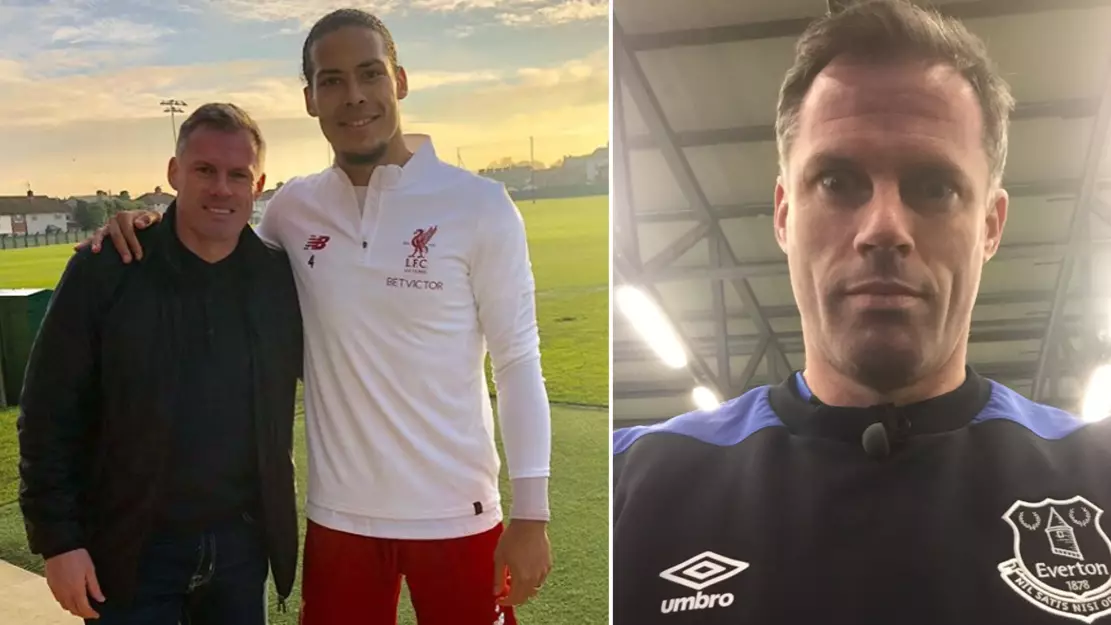 Jamie Carragher Absolutely Savages Phil Neville After Visiting Liverpool Training Ground 