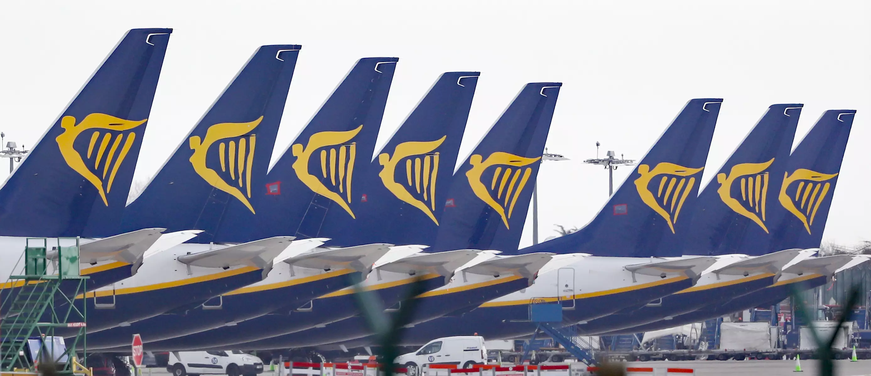 A number of RyanAir flights have been grounded throughout the pandemic (
