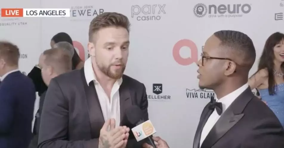 Liam confused viewers with his new accent. (