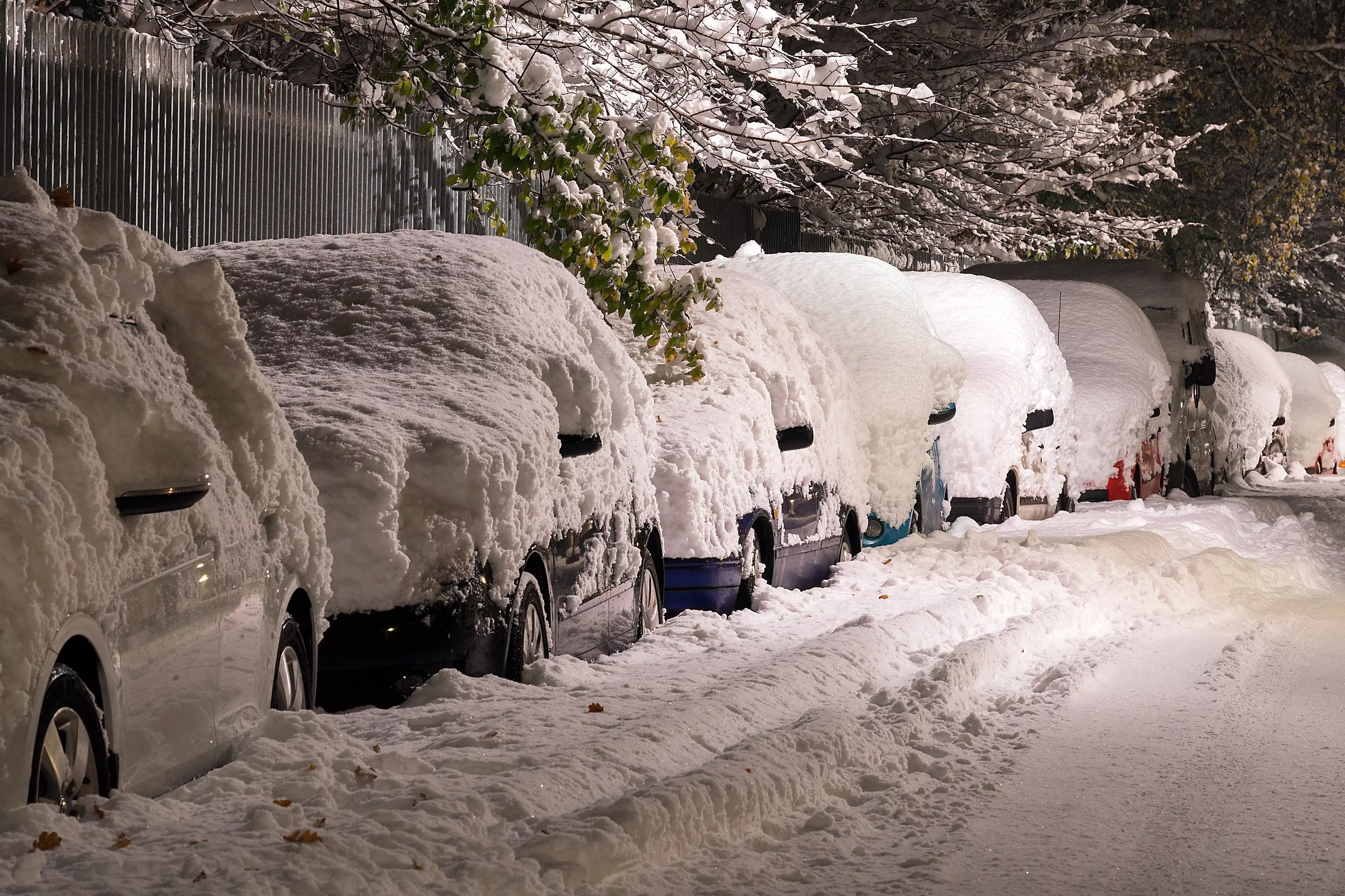 The UK could see snowfall on Tuesday night into the early hours of Wednesday. (