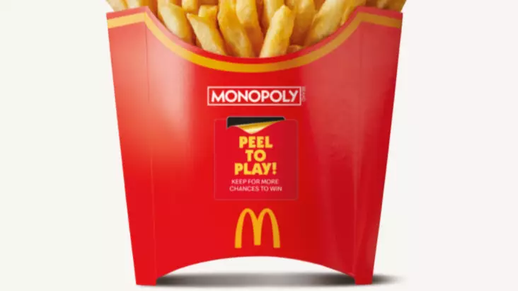 McDonald's Monopoly Is Back In Australia From September 1