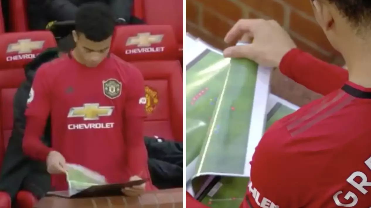 Sky Sports Cameras Zoom In On Manchester United's Tactics On Live TV