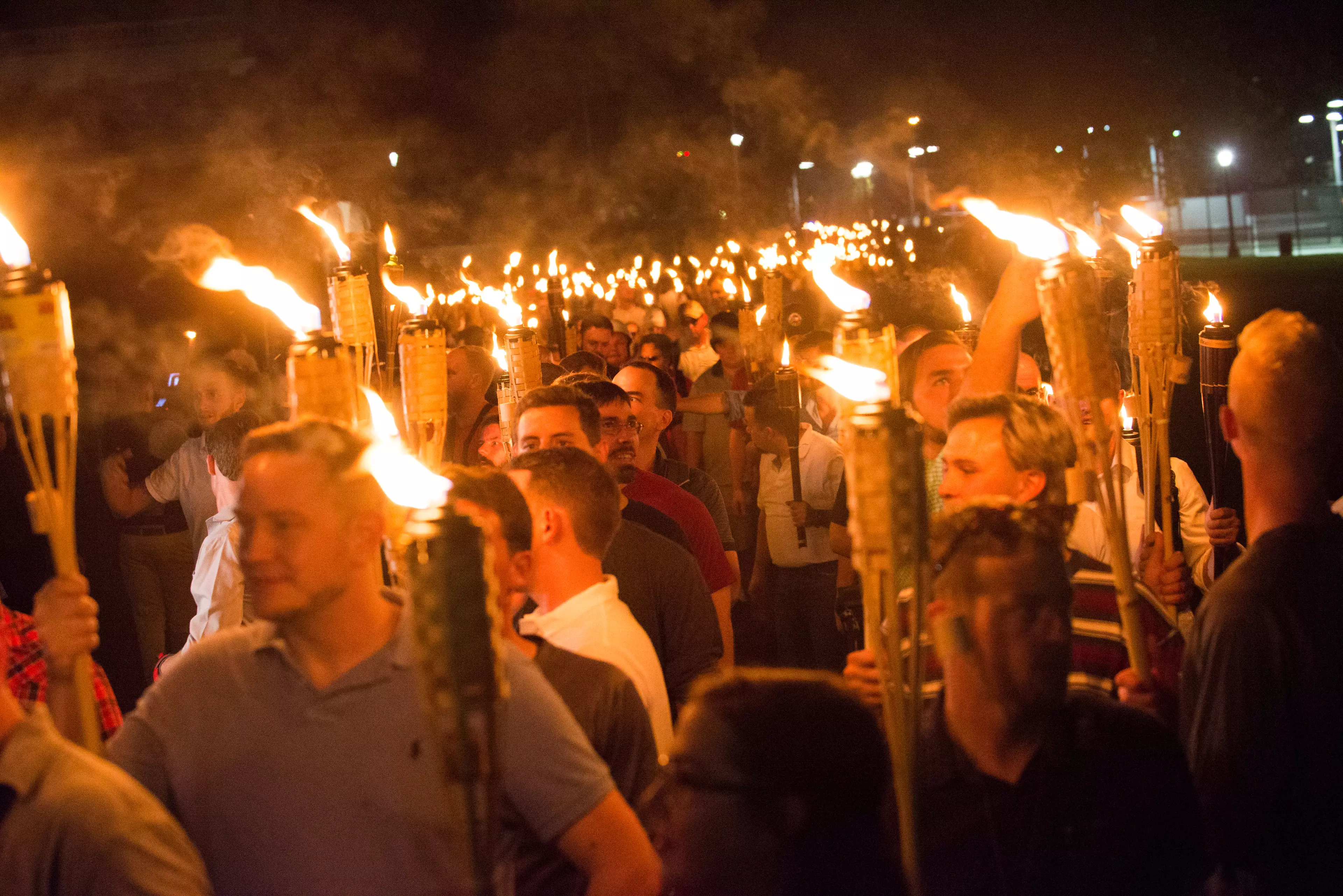 The 'Unite The Right' protest event in Charlottesville was hosted on Facebook.