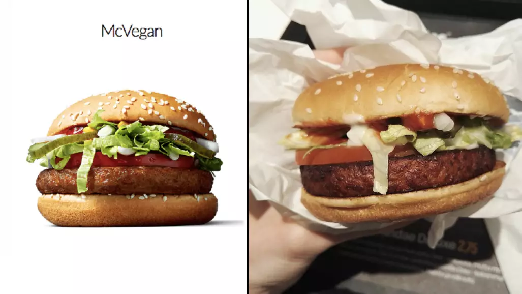 McDonald's Are Currently Trialing The McVegan Burger At One Restaurant