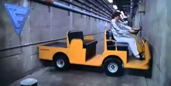 The hapless driver was likened to Austin Powers.