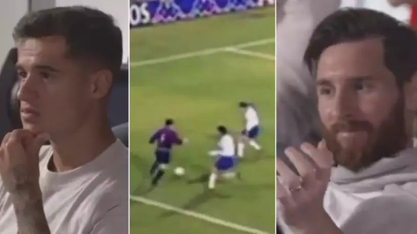 Barcelona Players Couldn't Stop Applauding Andres Iniesta's Individual Highlights 
