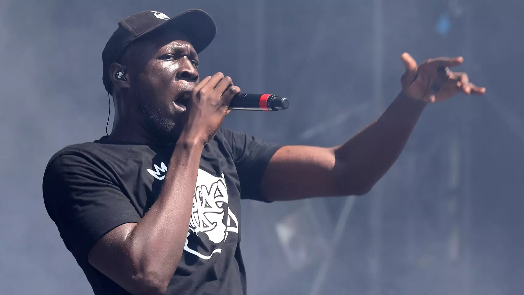 ​Stormzy Not Amused After Paper Mistakes Him For Romelu Lukaku
