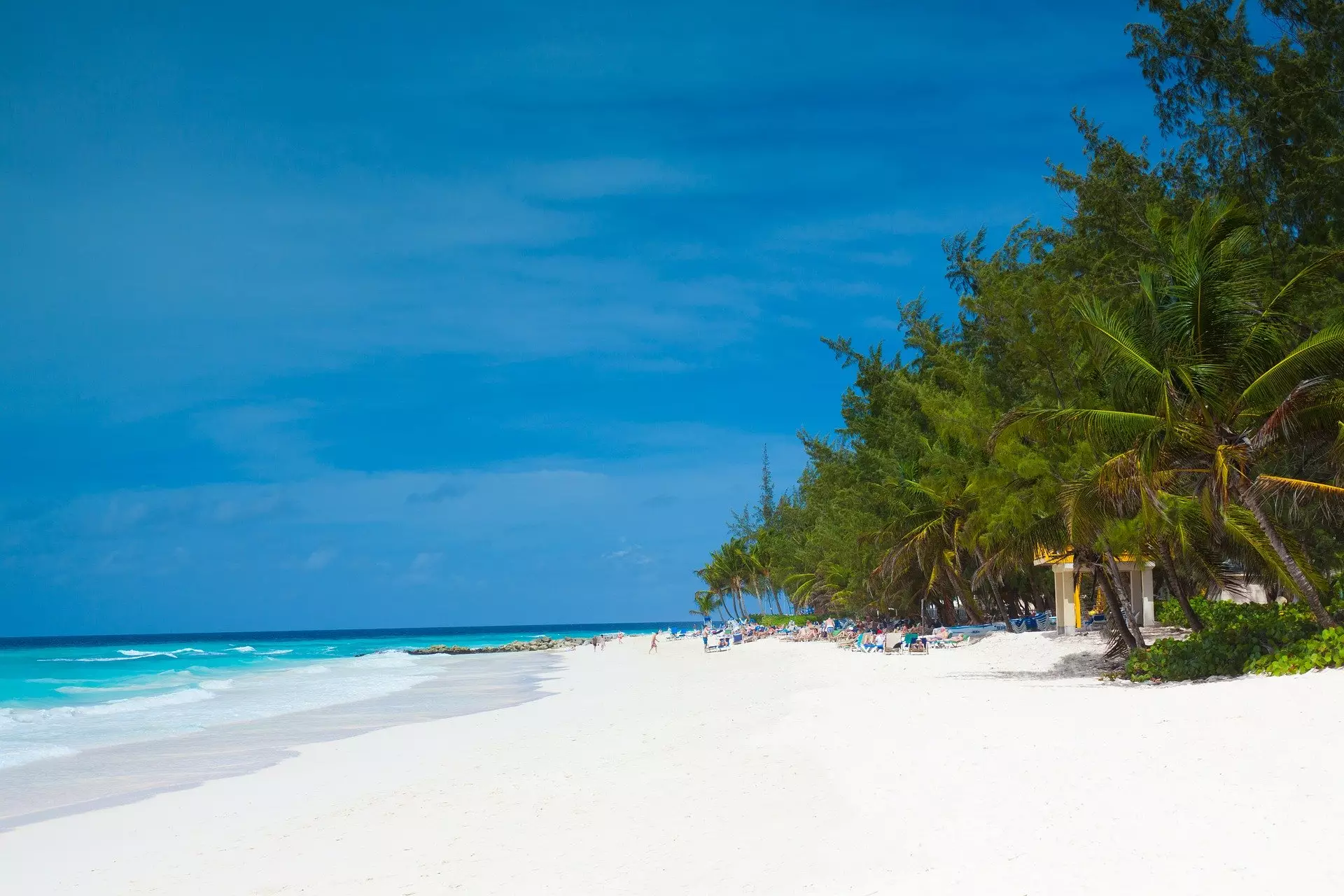 White sands and crystal waters await... (