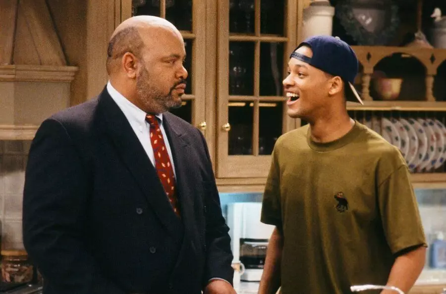 James Avery and Will Smith in The Fresh Prince of Bel-Air (