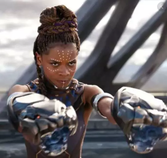 Letitia Wright as Shuri in Black Panther (