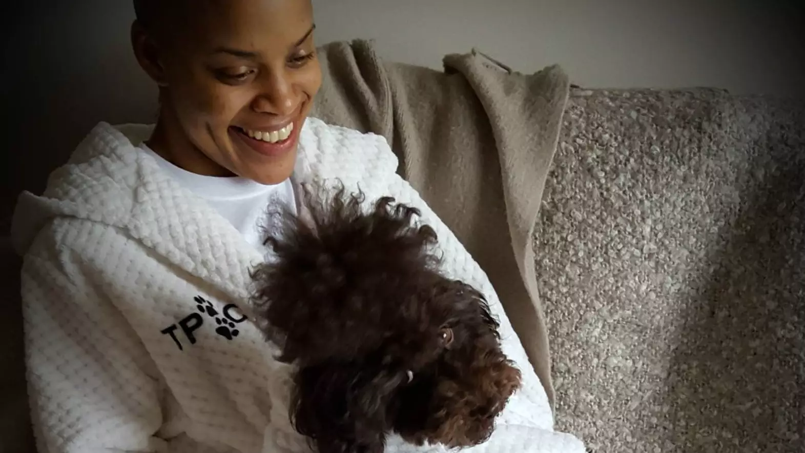 You Can Now Get Matching Bathrobes For You And Your Dog