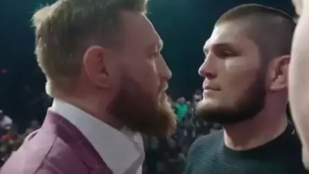 Conor McGregor Says 'Khabib Is A Dead Man' In Intense Face-Off