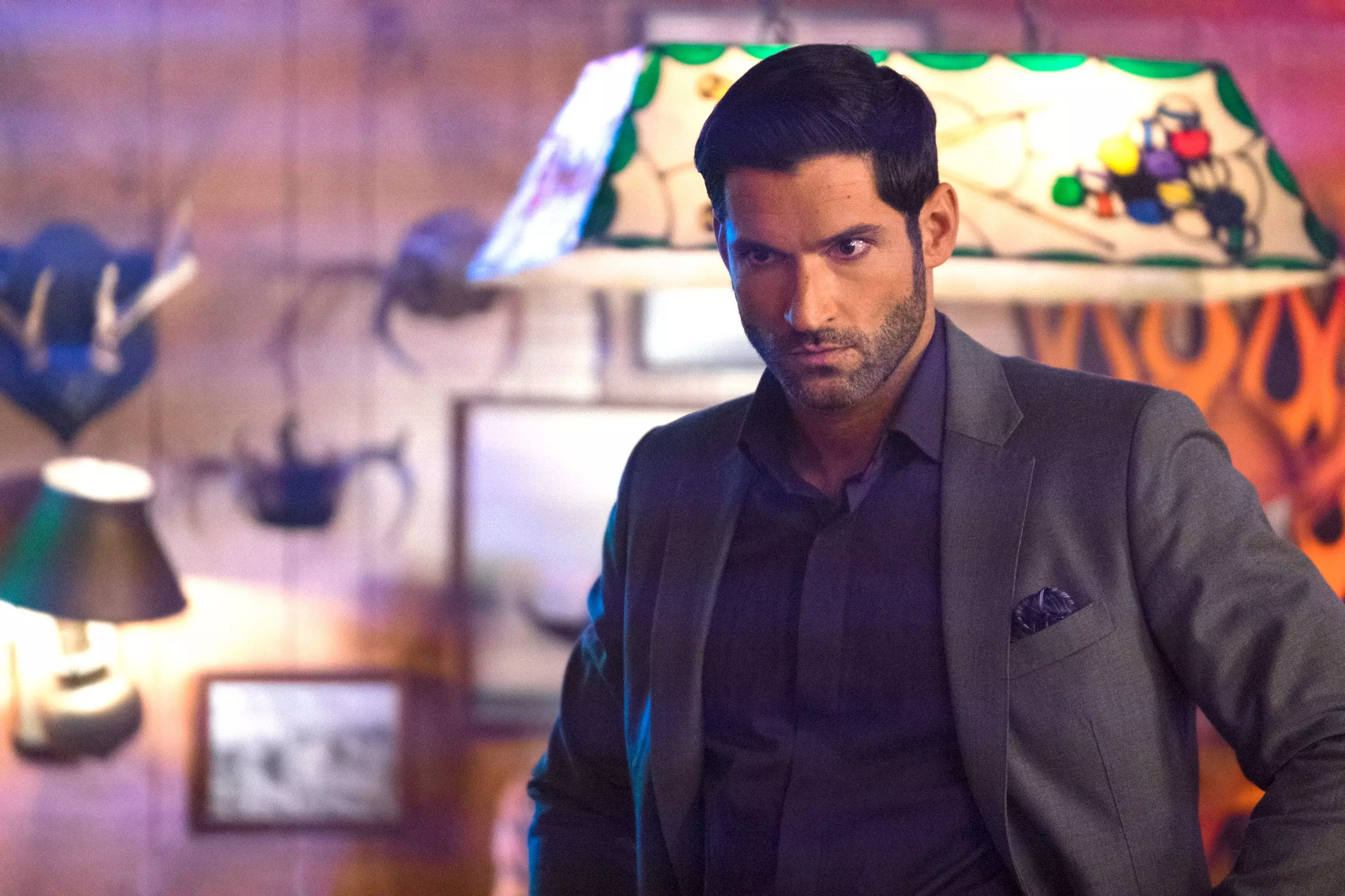 The actor, 41, now plays the title character in 'Lucifer' (