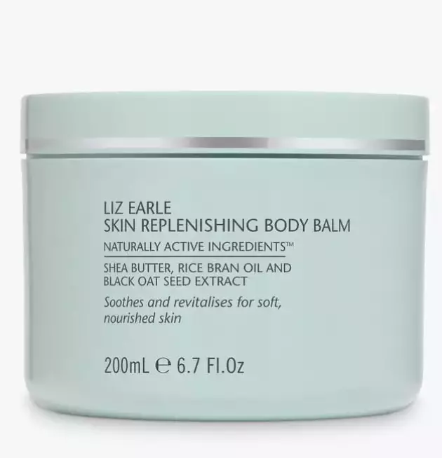 The Liz Earle's Skin Replenishing Body Balm is on sale for £22 in Boots.