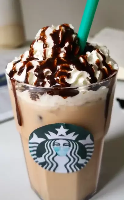 Looks like it could be from actual Starbucks... (