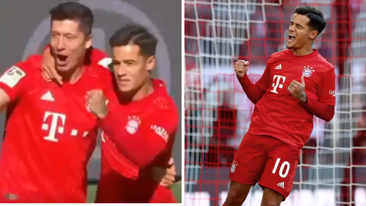Philippe Coutinho Scores And Assists In Man Of The Match Performance For Bayern Munich
