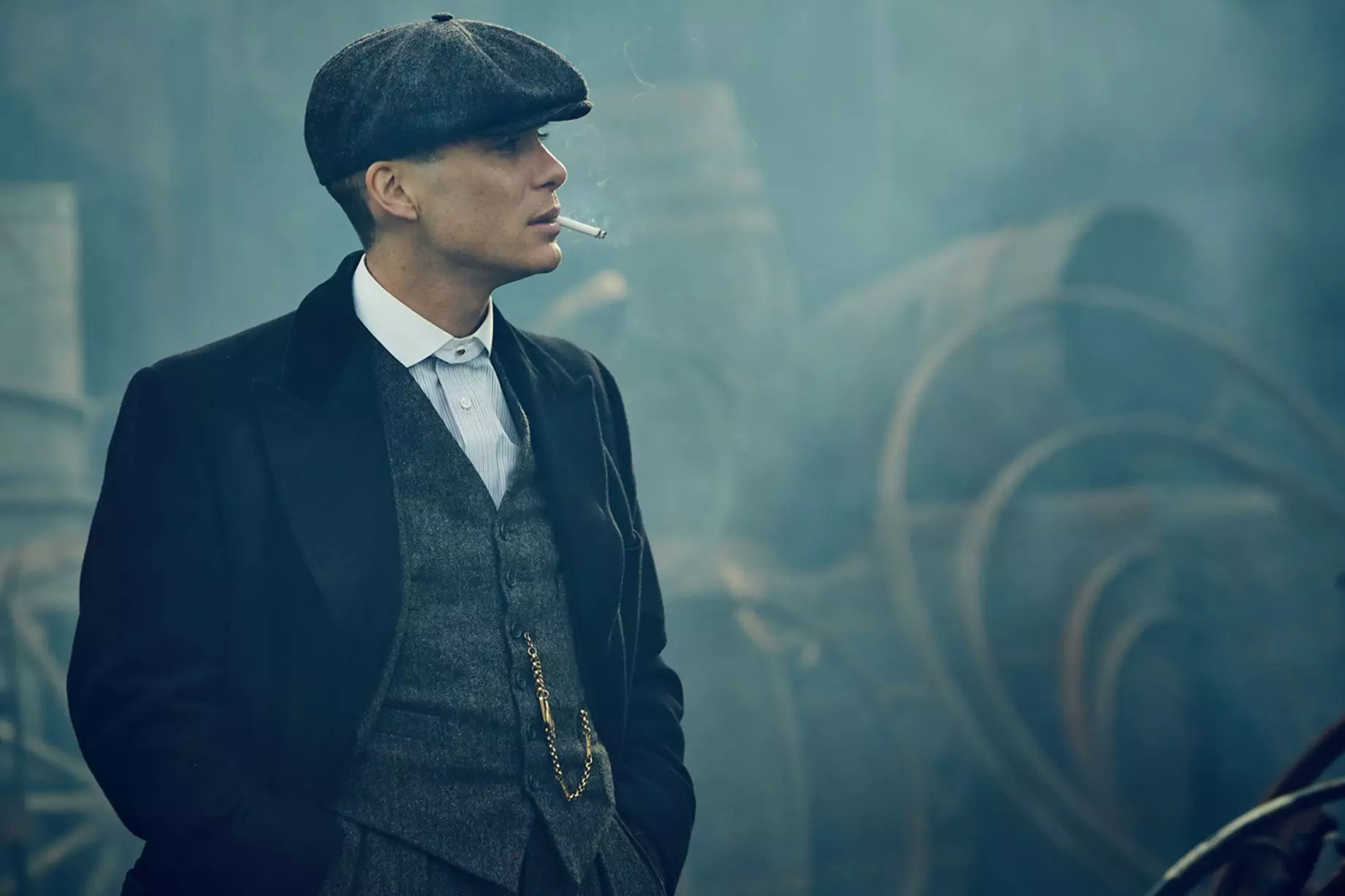 Cillian Murphy stars as Tommy Shelby in Peaky Blinders.