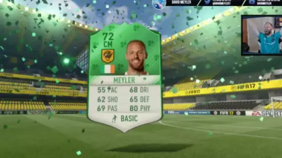 WATCH: The Moment Hull City's David Meyler Packs Himself In FIFA Pack