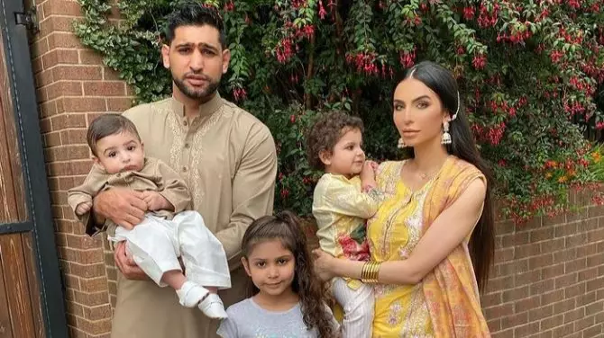 Amir Khan Gifts Baby Son £30,000 Adult-Sized Rolex Watch For First Birthday