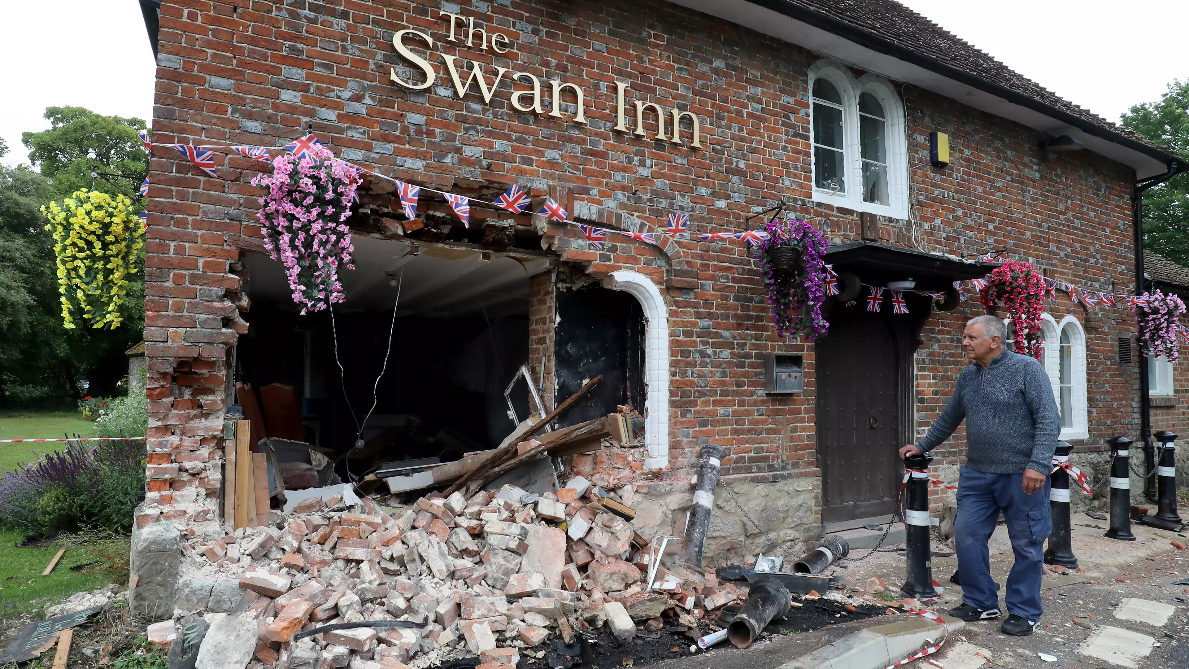 Landlord Hopes To Reopen Pub Even After It Was Destroyed By Car Overnight
