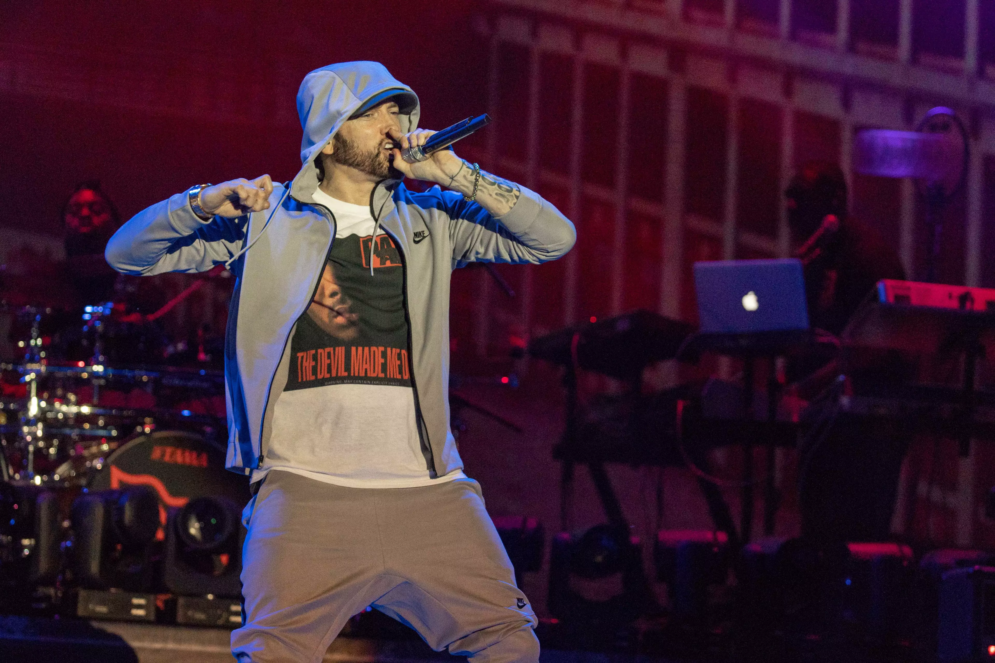 Eminem rose to prominence in Detroit.