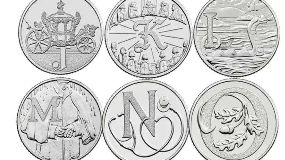The Royal Mint Is Re-Releasing 26 New Alphabet Coins