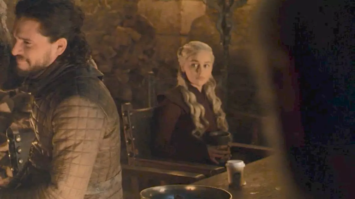 Emilia Clarke Reveals Who Left Coffee Cup On Game Of Thrones Set